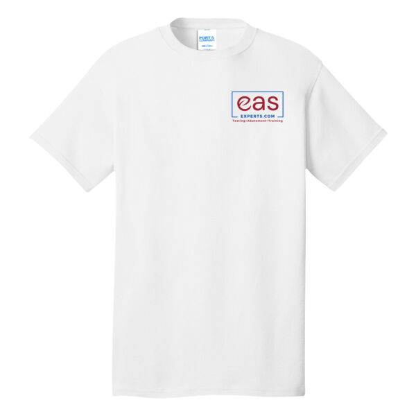 EAS Experts front crest full back print - Tall Core Cotton Tee Thumbnail