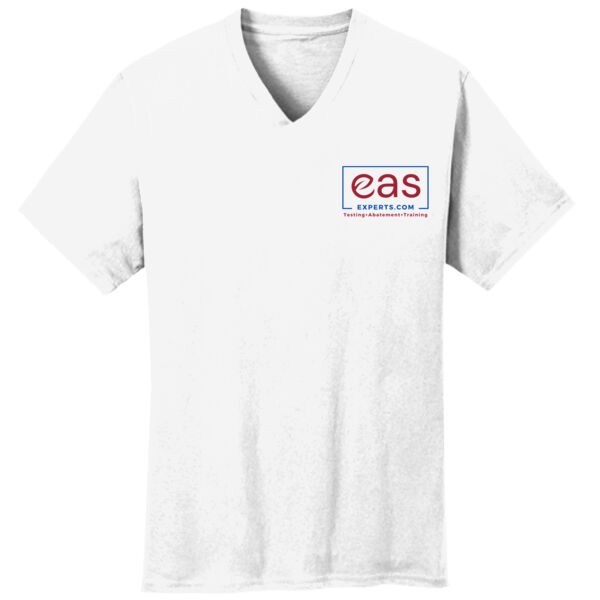 EAS Experts front crest full back print - Core Cotton V-Neck Tee Thumbnail