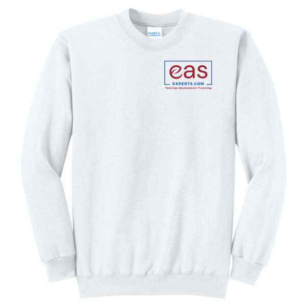 EAS Experts front crest full back print - Core Fleece Crewneck Sweatshirt Thumbnail