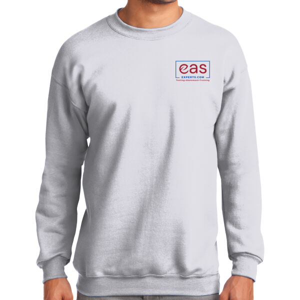 EAS Experts front crest full back print - Tall Essential Fleece Crewneck Sweatshirt Thumbnail
