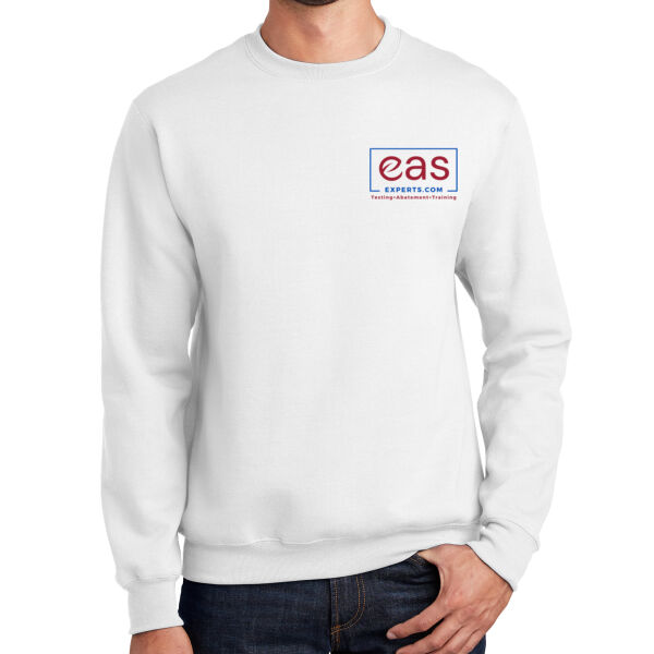 EAS Experts front crest full back print - Essential Fleece Crewneck Sweatshirt Thumbnail