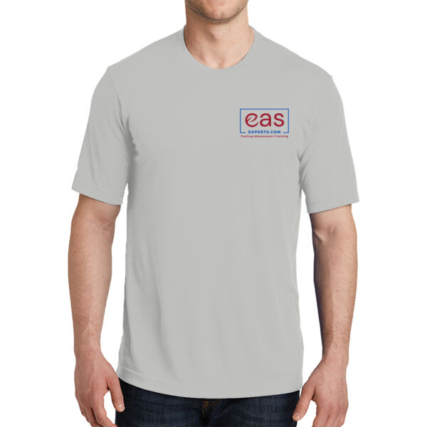 EAS Experts front crest full back print - PosiCharge ® Competitor Cotton Touch Tee Thumbnail