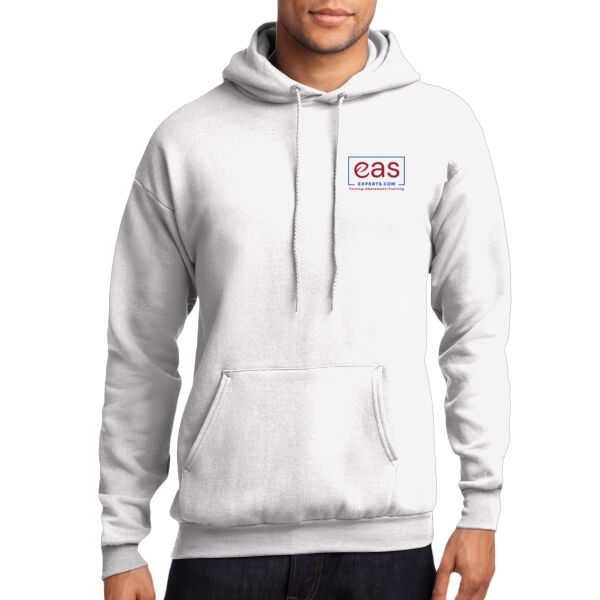 EAS Experts front crest full back print - Core Fleece Pullover Hooded Sweatshirt Thumbnail