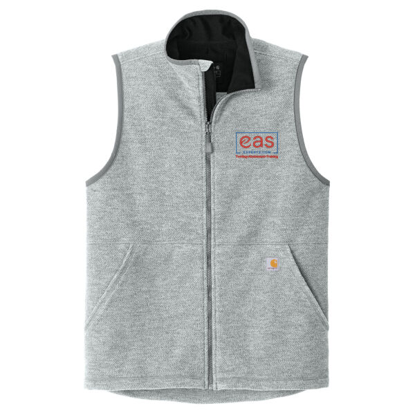 EASE Embroidered Crest - Textured Fleece Vest Thumbnail