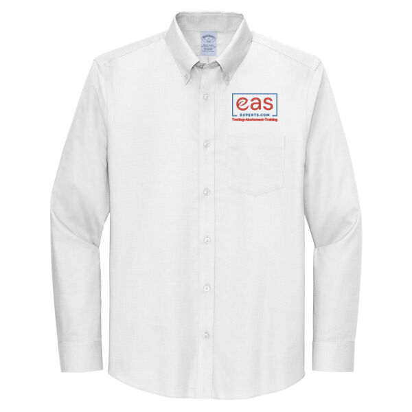 EASE Embroidered Crest - Tall Wrinkle Free Stretch Nailhead Shirt Thumbnail