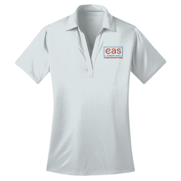 EASE Embroidered Crest - Ladies Silk Touch™ Performance Polo Thumbnail
