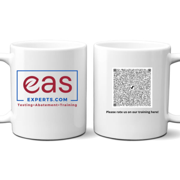 QR Code for Training - 11 oz. No Minimum Full Color Printed Ceramic Mug Thumbnail