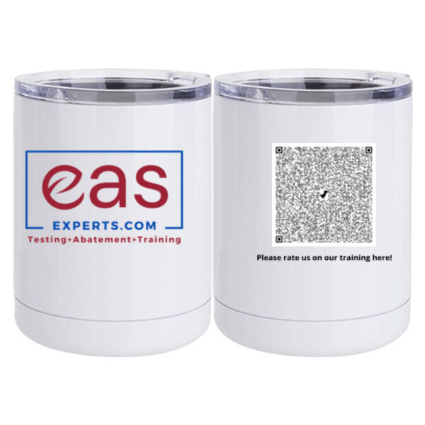 QR Code for Training - 10 oz. White Stainless Steel Short Tumbler Thumbnail