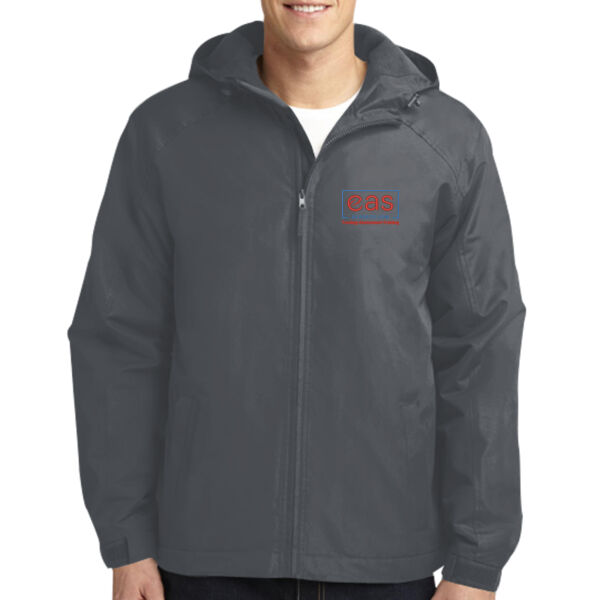 EAS Experts Embroidered - Hooded Charger Jacket Thumbnail