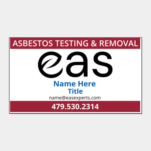 EAS Experts business Card 2026 - Full Color 3.5" X 2" Horizontal Business Cards Thumbnail