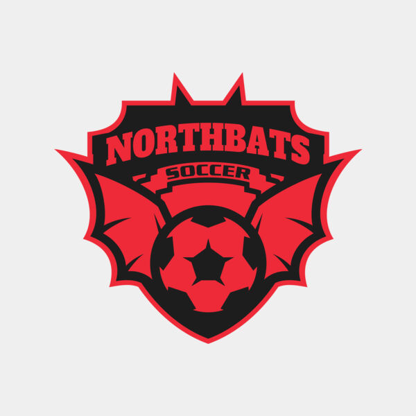 North bats Tournament Soccer logo template Thumbnail