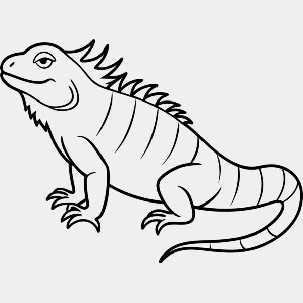 Iguana   Clipart 1 Thumbnail