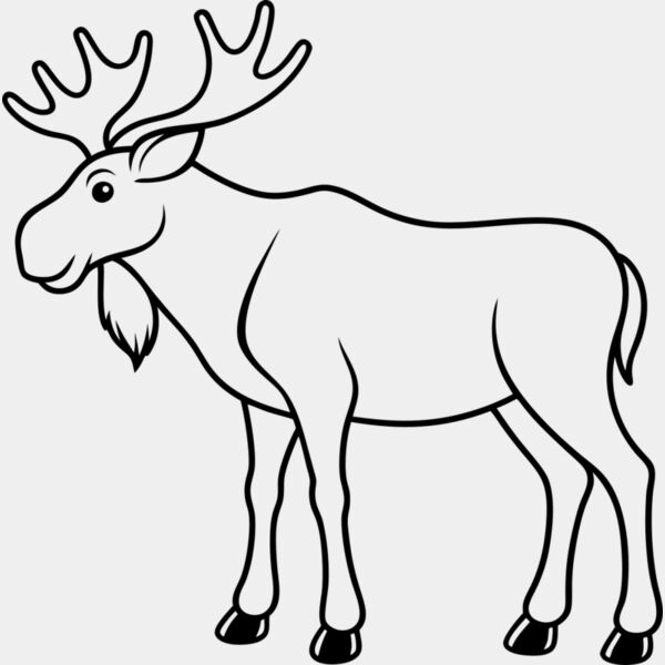 Moose   Clipart 3 Thumbnail
