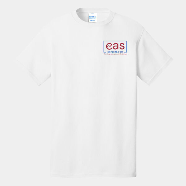 EAS Experts front crest full back print - Tall Core Cotton Tee Thumbnail