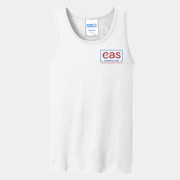 EAS Experts front crest full back print - Core Cotton Tank Top Thumbnail