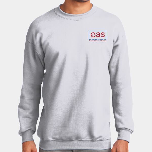 EAS Experts front crest full back print - Tall Essential Fleece Crewneck Sweatshirt Thumbnail