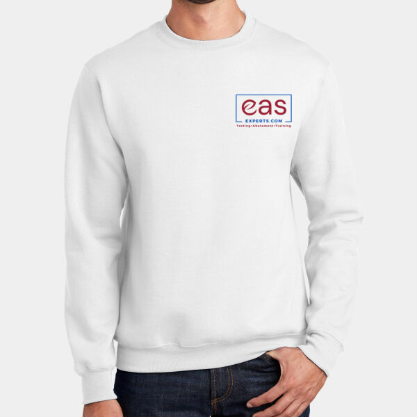 EAS Experts front crest full back print - Essential Fleece Crewneck Sweatshirt Thumbnail