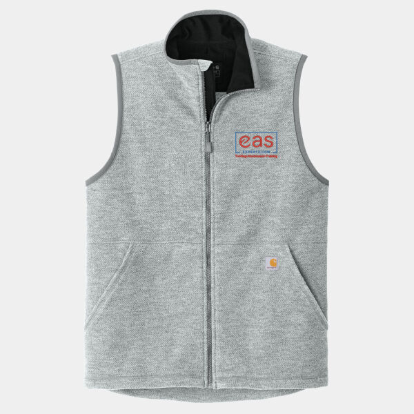 EASE Embroidered Crest - Textured Fleece Vest Thumbnail