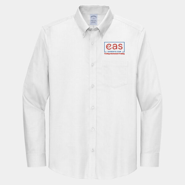 EASE Embroidered Crest - Tall Wrinkle Free Stretch Nailhead Shirt Thumbnail