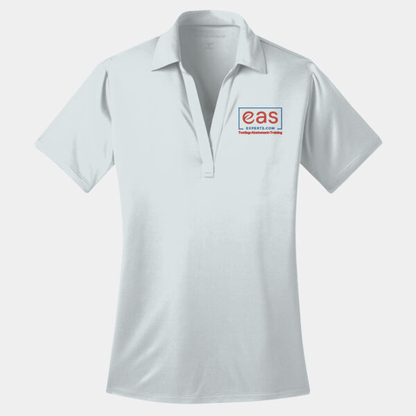 EASE Embroidered Crest - Ladies Silk Touch™ Performance Polo Thumbnail