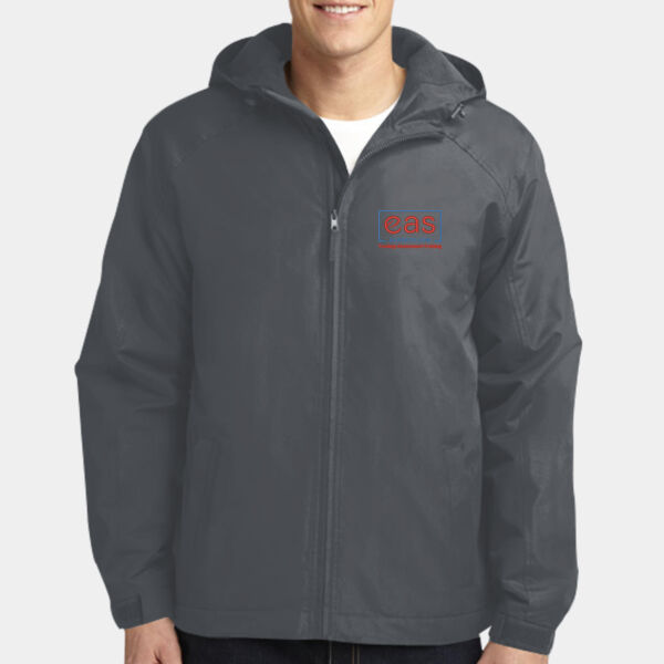 EAS Experts Embroidered - Hooded Charger Jacket Thumbnail
