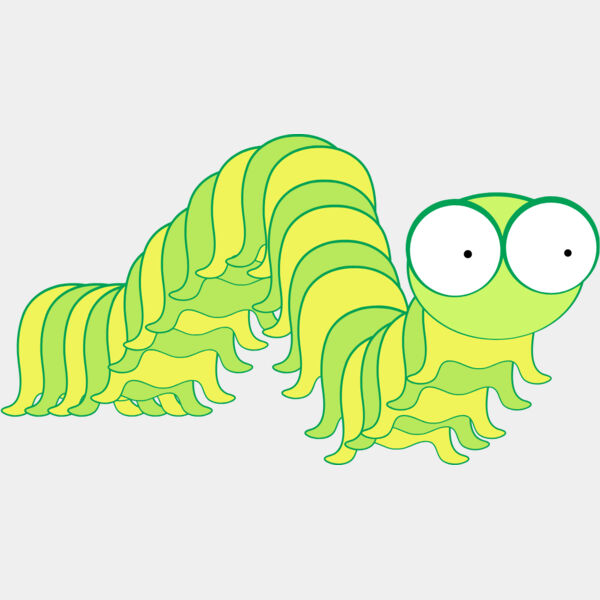 Cartoon Caterpillar 2 Thumbnail