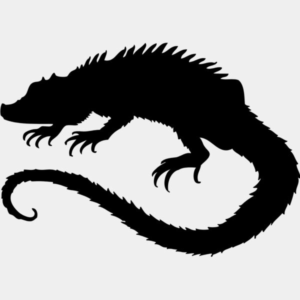 Lizard Silhouette 4 Thumbnail
