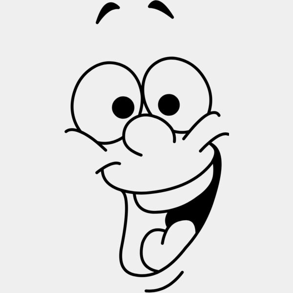 Cartoon Happy Face 1 Thumbnail