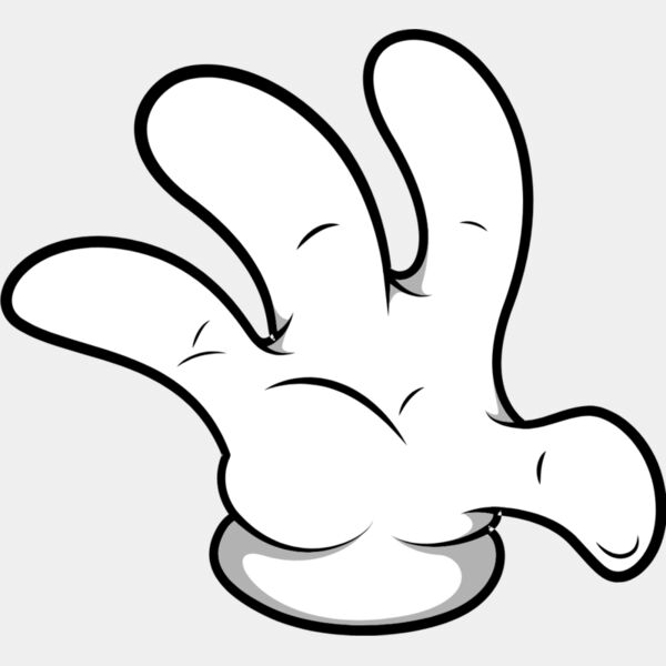 Cartoon Hand Reaching 3 Thumbnail