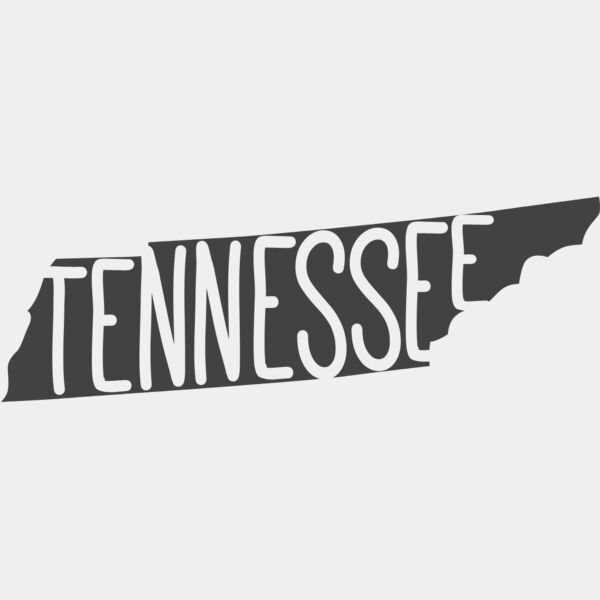 Tennessee Text Map Silhouette 1 Thumbnail