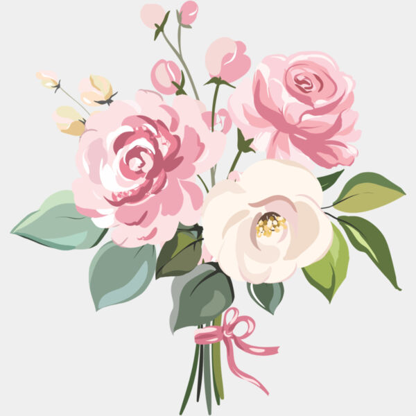 Pink Roses Flower 3 Thumbnail