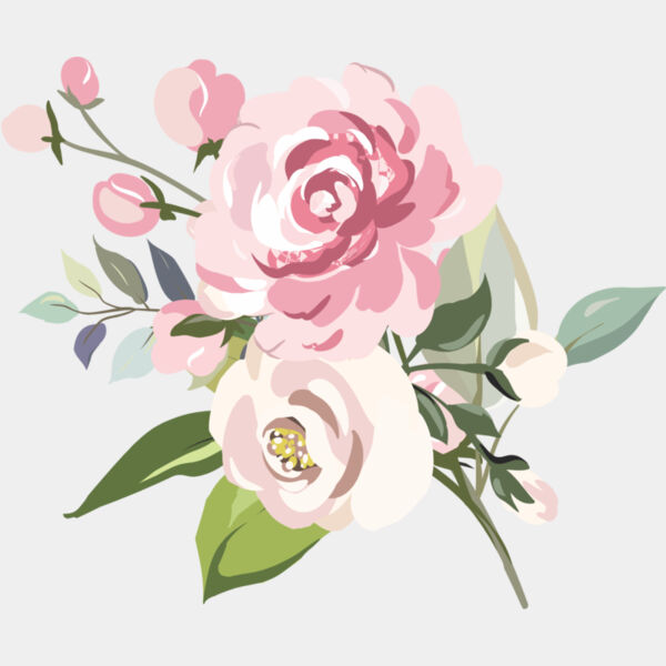 Pink Roses Flower 2 Thumbnail