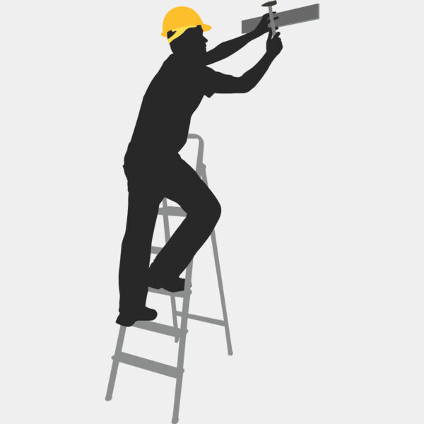Construction Worker Silhouette 10 Thumbnail