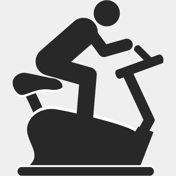 Exercise Bike Silhouette 1 Thumbnail