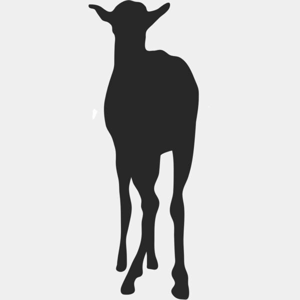 Deer Doe Silhouette 4 Thumbnail
