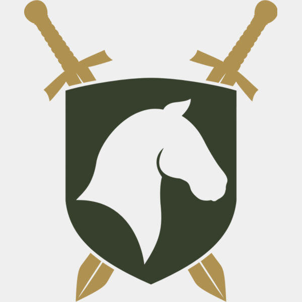 Military Horse Sword Shield Badge 1 Thumbnail