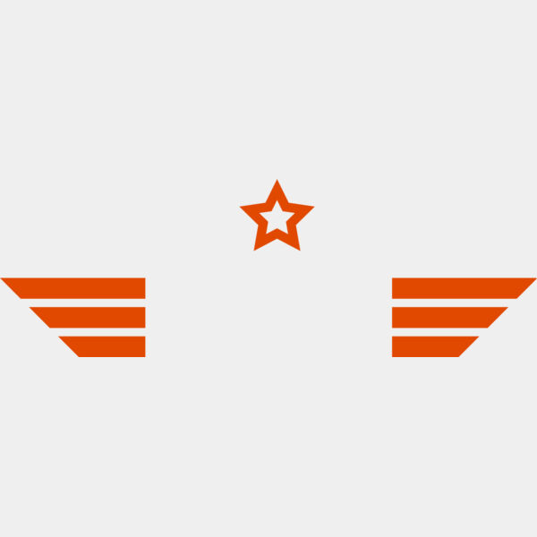 Military Star Wings Emblem 1 Thumbnail