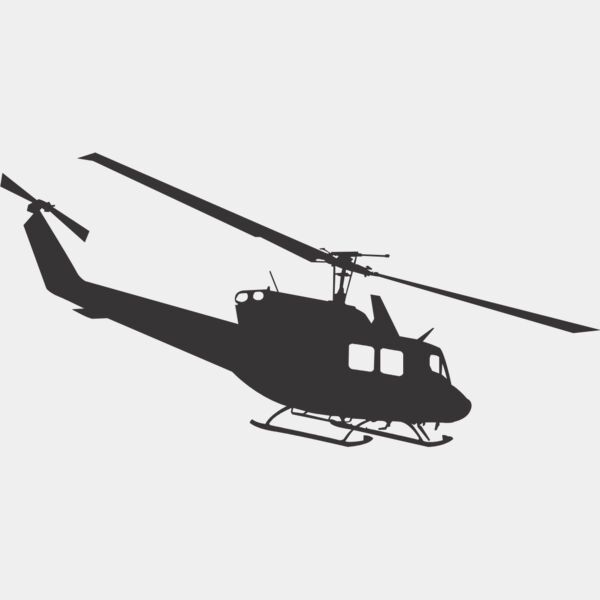 Helicopter Silhouette 1 Thumbnail