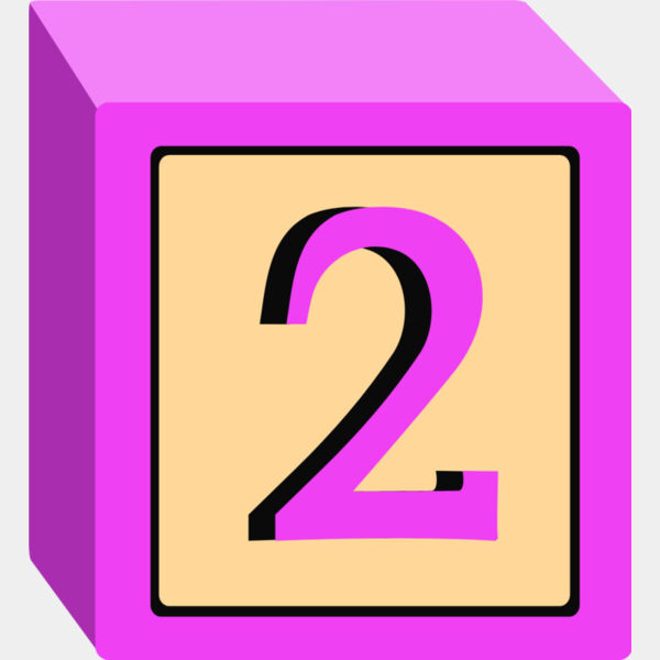 Toy Block Two 2 Thumbnail