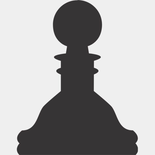 Pawn Chess Piece Silhouette 1 Thumbnail