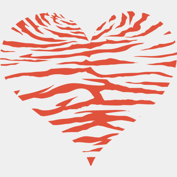 Tiger Stripe Heart 4 Thumbnail