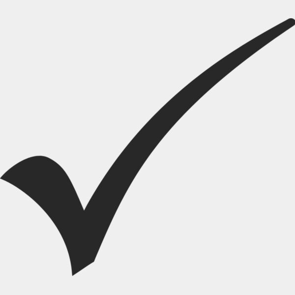 Black Right Checkmark 2 Thumbnail