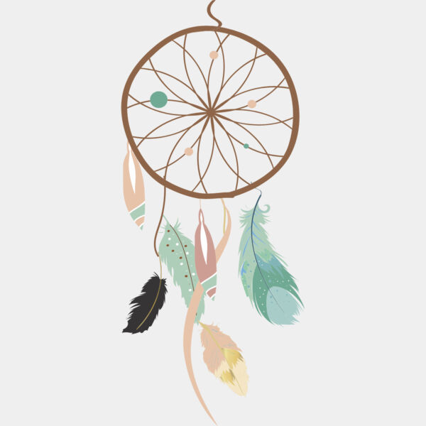 Watercolor Tribal Dream Catcher 5 Thumbnail