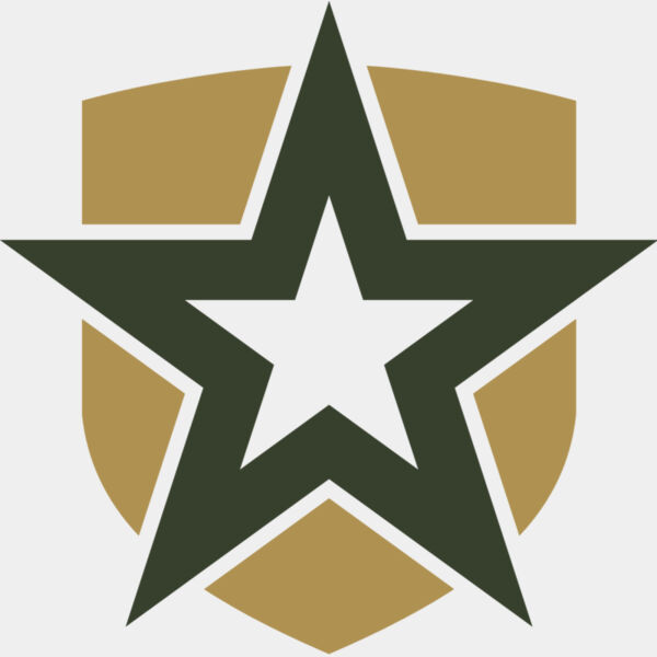 Military Star Shield Badge 3 Thumbnail