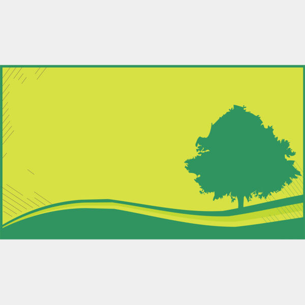 Green Tree Business Card Background 1 Thumbnail