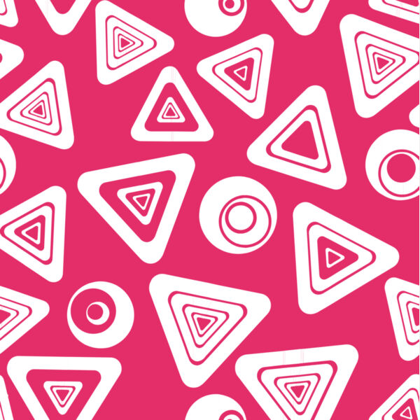 Groovy Triangle Circle Background 3 Thumbnail