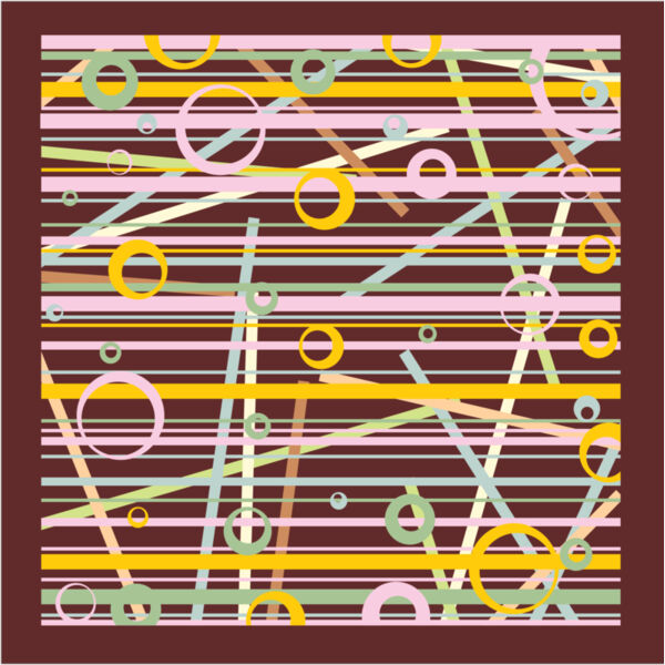Groovy Lines Circle Background 1 Thumbnail