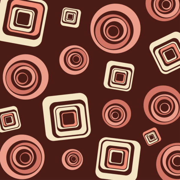 Groovy Square Circle Background 1 Thumbnail