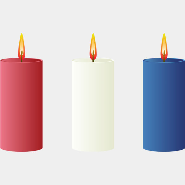 USA America Candle 1 Thumbnail
