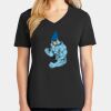 Ladies Core Cotton V-Neck Tee Thumbnail